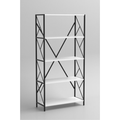 5 Raflı Metal  Çiçeklik Modern Saksı ve Dekoratif Eşya Standı Şık ve Dayanıklı Tasarım 180 cm